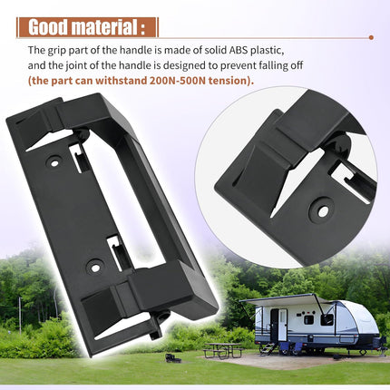 3316882900 RV Refrigerator Door Handle Replacement,Fridge Compatible with Dometic Camper Refrigerator,Fit for DM2872 DM2672 DM2682 DM2882 -.