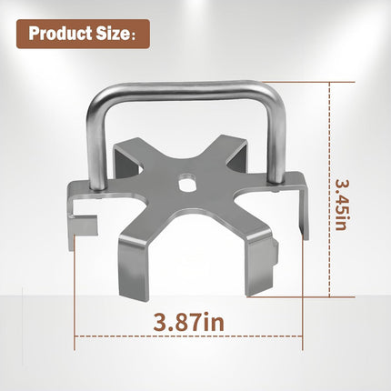 4 Pack Aluminum Access Tool for Open Termi-te Bait Stations Trap Lid，Easily and in Bulk Your Lid，Make Inspection Easier Faster -.