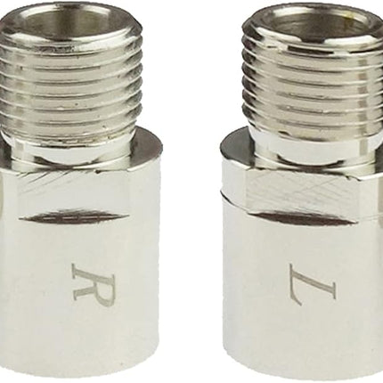 Bike Pedal Extenders, Fit 9/16 inch Spindle Pedals Bike, Extend by 20mm/0.79inch.