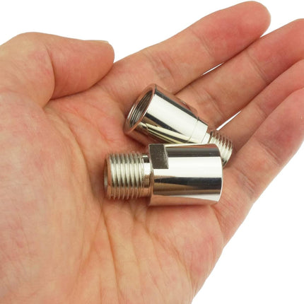 Bike Pedal Extenders, Fit 9/16 inch Spindle Pedals Bike, Extend by 20mm/0.79inch.