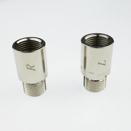 Bike Pedal Extenders, Fit 9/16 inch Spindle Pedals Bike, Extend by 20mm/0.79inch.