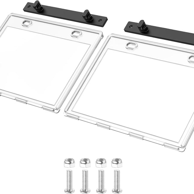 Golf Cart Transparent Hinged Message Holder for Club Car Models -.