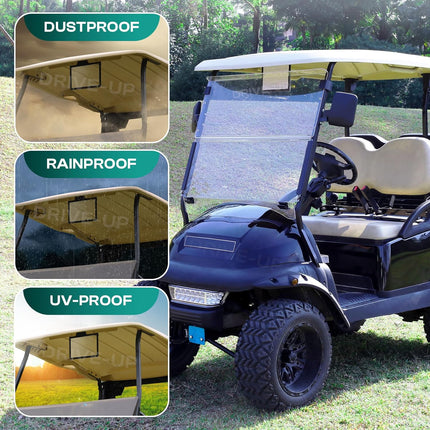 Golf Cart Black Deluxe Message Holder for Club Car Cart, OEM 101808302 2 PCS -.