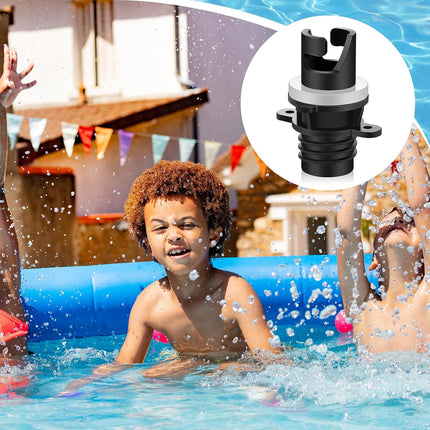 4 Pcs Inflatable Kayak Pump Adapter Compatible with Halkey Roberts Valve Paddle Board Air Hose Replacement Accessories for Boat Bed -.