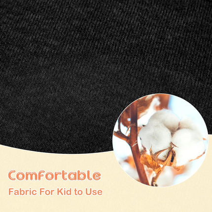 6 Pieces Car Seat Strap Pads Covers for Baby Kids, Carseat Shoulder Pads, Soft Belt Cover Infant Stroller Safety Cushion Boy and Girl, 2.4 x 5.7 Inches(Black) Black -.