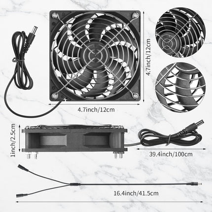 Solar Powered Fan Panel Dual Fans Kit 10w 12v Exhaust Outdoor Waterproof for Greenhouse Chicken Coop Pet House Sheds Window(1 Set) -.