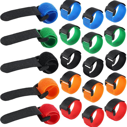 Fishing Rod Straps Ties Pole Belt Holder Strap Multi Color -.