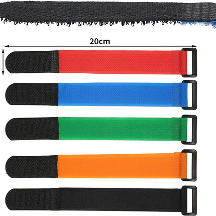 Fishing Rod Straps Ties Pole Belt Holder Strap Multi Color -.