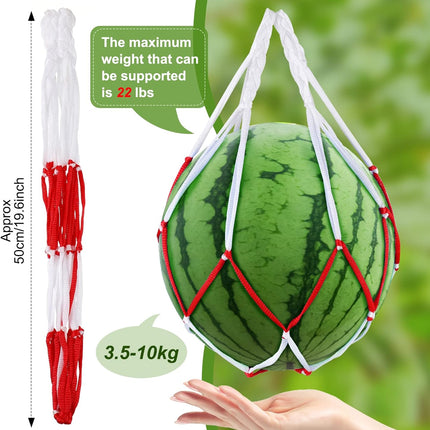 50 Pack Melon Hammocks Cradles Watermelon Nets for Melons Hanging Bags Watermelon, Honeydew Melon, Cucumbers, Cantaloupe -.
