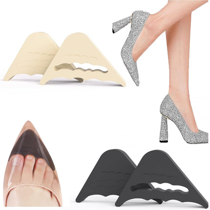 Reusable Toe Filler Inserts,Adjustable Plug Shoe Too Big Inserts for Women Men Pumps Flats Sneakers (2Pair) -.