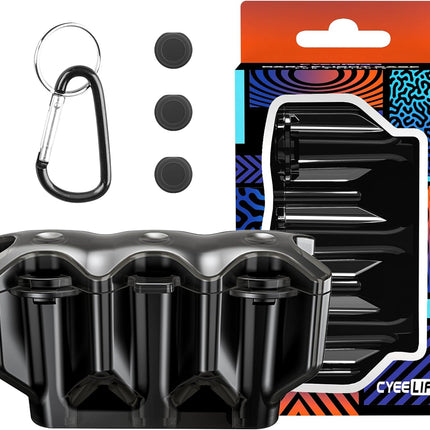 Darts Flights Storage Case | Stores Set of 3 Flight Holder Dart Accessories -.