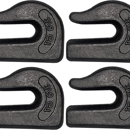 Weld On Grab Chain Hook,3/8" Hooks,Grade 70 Load Limit: 6600 lbs,for Welded onto Tractors or excavators -.