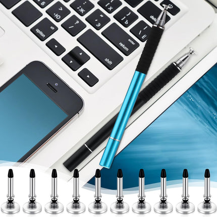 36 Pieces Stylus Pen Tips Replacement Only High Precision Replaceable Disc Tops Universal Round Shape Penpoint for Touch Screen Devices Daily Using Supplies -.