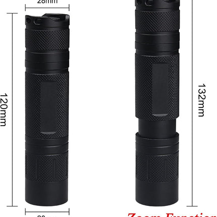 IR LED Illuminator Flashlight Zoomable 940nm Infrared Night.