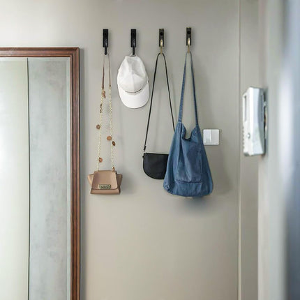 40 Pieces Key Hooks Jewelry Small Hook Wall Mounted Single for Hanging Clothes Hat Kitchen Bathroom Towel Farmhouse Retro Craft Projects Bronze.