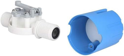 WANLIAN 3/4" side-entry built-in/built-in embedded float valve water level control for solar tank Side.