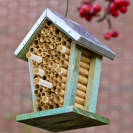 120 Pcs Mason Bee House Tube Refill Cardboard Paper Beekeeper Insert Beekeeping Supplies for Solitary Beehive Garden Pollinator Nest.