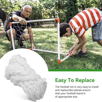 Soccer Net 8x6, for Replacement Football Goal Netting High Impact Sports Practice Barrier Adults and Youth Practice, 8 X 6 Ft.