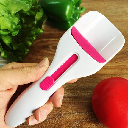 Cupcake Batter Scoop, Scoop Dispenser Sliding Button Baking Cake Dispensing Spoon for Baking, Pastry & Decorating.