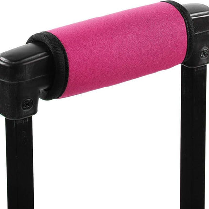 Luggage Handle Wrap, Outdoor Wrap Identifier Colorful Soft Grip Cover Travel Accessories for Camping (Pink).
