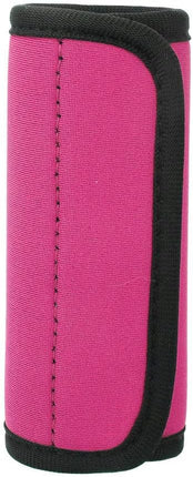 Luggage Handle Wrap, Outdoor Wrap Identifier Colorful Soft Grip Cover Travel Accessories for Camping (Pink).