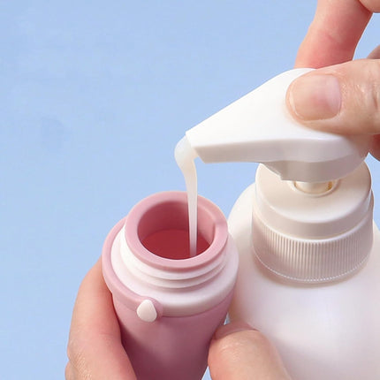 Travel Bottles for Toiletries, 3 Pack Silicone Leak Proof Squeeze Bottle Refillable Containers Set.