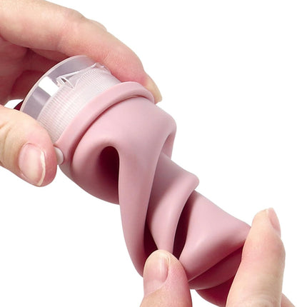 Travel Bottles for Toiletries, 3 Pack Silicone Leak Proof Squeeze Bottle Refillable Containers Set.