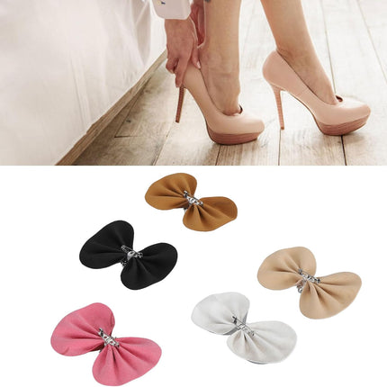 10Pcs Bow Shoe Clips, Charms for Women Decorations Clips Bowknot Hat Dress Shoes Clip Decoration DIY Wedding Party.