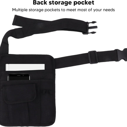 Server Waist Pouch, Gardening Tool Bag Waiter Money Pouch Belt Restaurant for Men and Women.