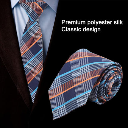 Mens Ties, Silk Neckties for Men Classic Style Neck Tie Wedding Party Meeting, Approx 57.5in Long 3.1in Wide.