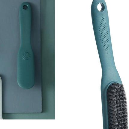Shoe Brush, Cleaning Brush Nylon Long Handle Portable Washing Soft Bristle for Shoes Clothes.