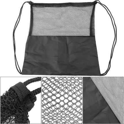 Heavy Duty Mesh Drawstring Bag for Soccer Ball, Oxford Cloth Sports Ball Storage Backpack Multifunction Gym Equipment Bags Volleyball Football.