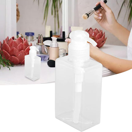 3Pcs Travel Bottle, 150ml Pump Bottle Lotion Dispenser, Clear Reusable Body Wash Container Bottles Empty Liquid Hand Soap Containers Plastic Press For Kitchen Bathroom.