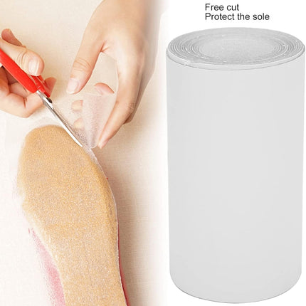Shoe Bottom Stickers, Self Adhesive High Heels Grip Stickers Slip Resistant Sole Cover Protector for (2 Meter).