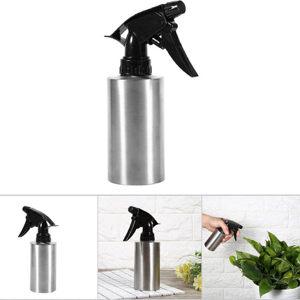 Stainless Steel Spray Bottle,Fine Mist Sprayer Empty Refillable Container for Kitchen Bathroom or Plants Water Sprayer(350ML) multi.