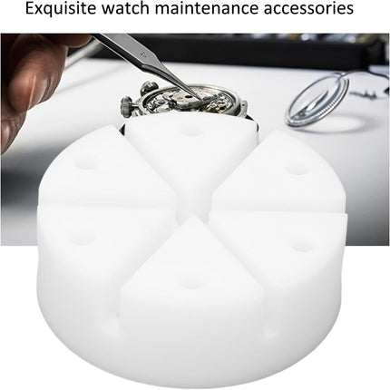 Watch Band Bracelet Holder,Watch Strap Removal Holder Block Links Repair Tool Round Shape for Repairing.