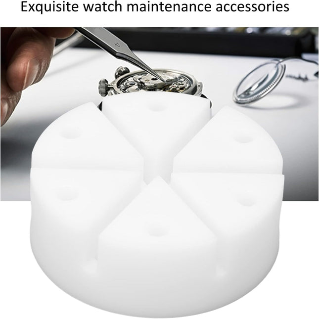 Watch Band Bracelet Holder,Watch Strap Removal Holder Block Links Repair Tool Round Shape for Repairing.