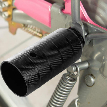 2PCS Steel Bike Pegs, Anti Skid Lead Foot Bicycle Peg Mini Cycling Rear Stunt 1.97 x 4.33in for Mountain.
