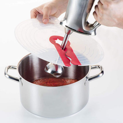 12 Inch Mixing Bowl Splatter Guard, Silicone Hand Mixer Shield Splash Guard Anti Cover for Baking & Cooking.