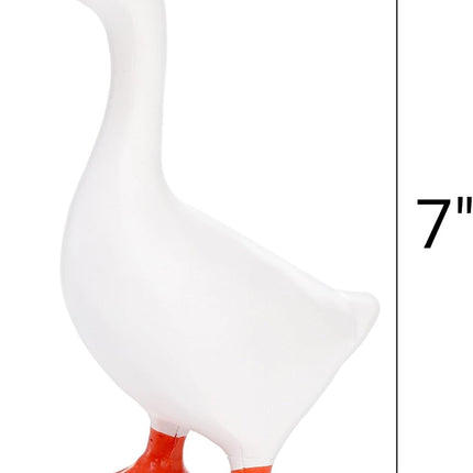 Magnetic Goose Key Holder, Resin Statue for Hanger, Kawaii Duck Tool Figurines, Funny Keychain Hanging Rack Home Office Table Decor, Housewarming Gifts Women Men.