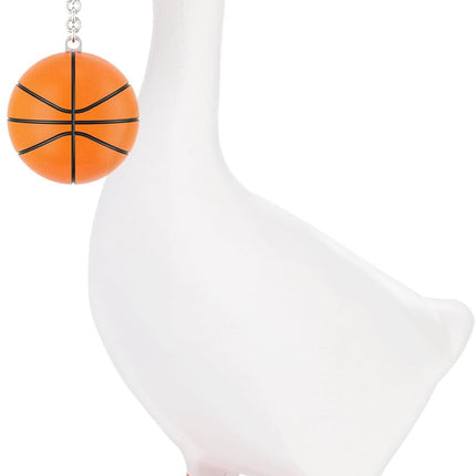Magnetic Goose Key Holder, Resin Statue for Hanger, Kawaii Duck Tool Figurines, Funny Keychain Hanging Rack Home Office Table Decor, Housewarming Gifts Women Men.
