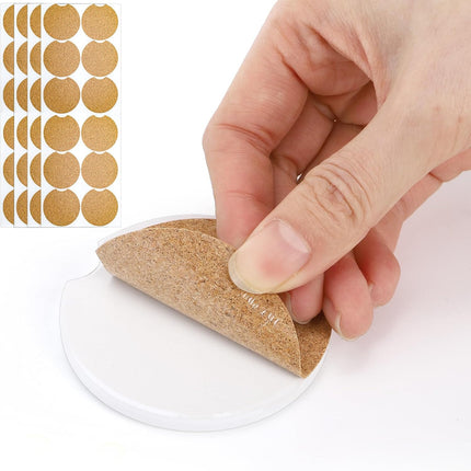 24 Packs Ceramic Sublimation Car Coasters, Blanks Cupholders with Finger Notch for Easy Removal, Absorbent Auto Cup Holders Keep Vehicle Free from Cold Drink Sweat Stain Spill.