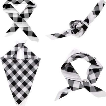 4 Pack Pet Cowboy Costume Accessories Set, 2 Pcs Hat and Bandana Scarf, Puppy Kitten Halloween Christmas Costume, West Party Cosplay Wearing for Cats Small Dogs.