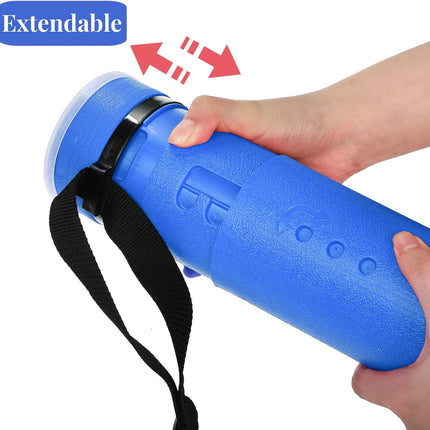 3 Packs Extendable Poster Tube, 25" to 42.5" Waterproof Blueprint Holder with Strap, Portable Telescoping Carrying Case Lid for Maps, Art and Drawings, Round Storage Container Document.