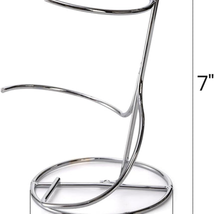 4 Packs Single Wine Rack Countertop, Silver Metal Small Holder, Floating Bottle Holder for Storage, Cabinet, Pantry, Unique Tabletop as Gifts Lovers.