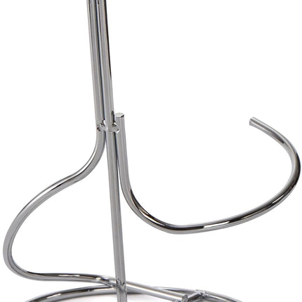 4 Packs Single Wine Rack Countertop, Silver Metal Small Holder, Floating Bottle Holder for Storage, Cabinet, Pantry, Unique Tabletop as Gifts Lovers.