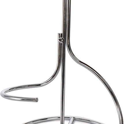 4 Packs Single Wine Rack Countertop, Silver Metal Small Holder, Floating Bottle Holder for Storage, Cabinet, Pantry, Unique Tabletop as Gifts Lovers.
