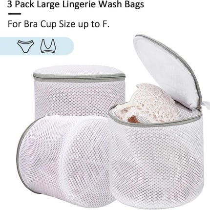 Waszak - BH-waszak - Suitable for underwear, briefs and delicate clothing - 3 pieces.