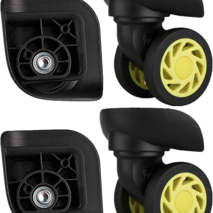 Silent Wheels - Replacement wheels - For luggage Replacement wheels - Silent - Universal wheels - (4 pieces/set).