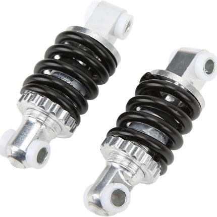 Shock absorber - 90 mm rear shock absorber - Suspension springs - 2 pieces - 400 lbs - Shock absorber springs - Dampers - Rear shock absorber - Suitable for 47cc and 49cc engines - Off-road vehicles - Minibikes.